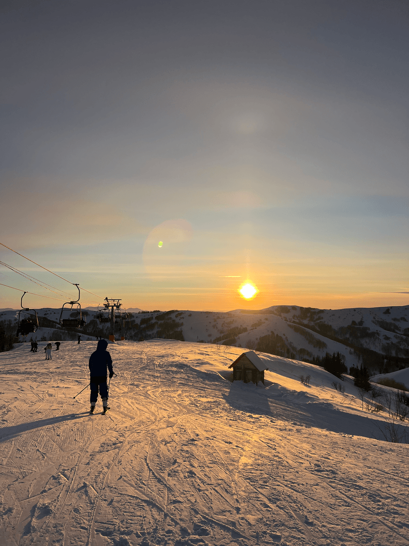 Skiing in Oskemen